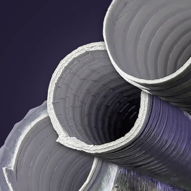 elephant duct range stacked on top of each other